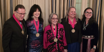 Joy Harjo receives 2024 National Humanities Medal
