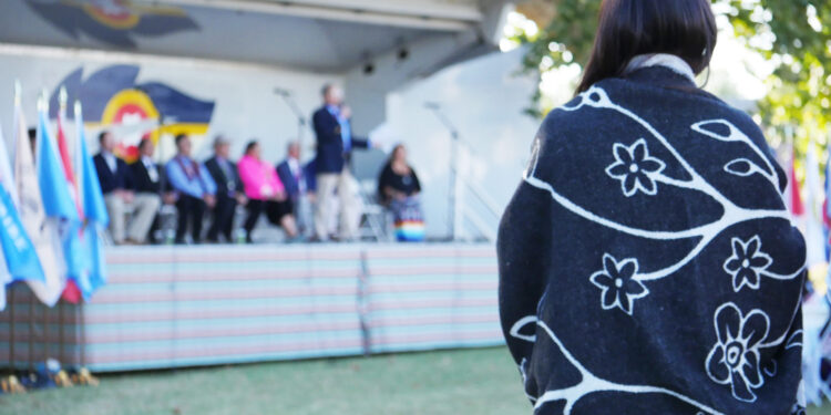 Indian Country exhibits cultural pride in protest of Columbus Day