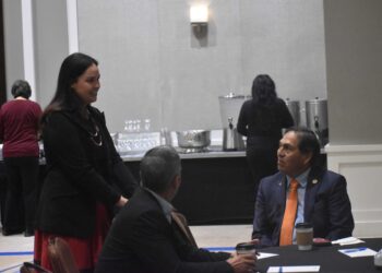 Two Indigenous actors take part in Warrior Up to Vote Rally for UINO tour