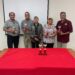 Muscogee Health CHR Employees awarded trophies for excellence by former patient