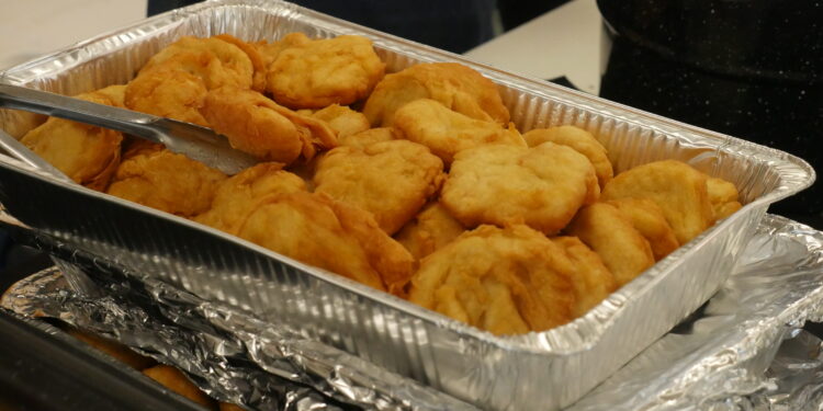 Wetumka Indian Community Center fries up frybread eating contest fundraiser