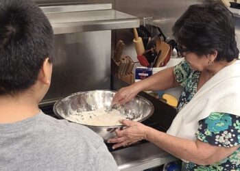 Community fellowship celebrated in the kitchen