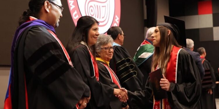 Mvskoke Etvlwv Nakcokv Mvhakv Svhvlwecvt (CMN) Class of 2025 celebrates commencement on May 2