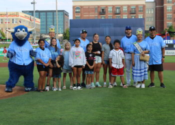 Muscogee (Creek) Nation Night at Drillers draws Mvskoke citizens