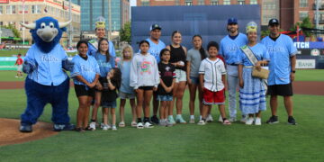 Muscogee (Creek) Nation Night at Drillers draws Mvskoke citizens
