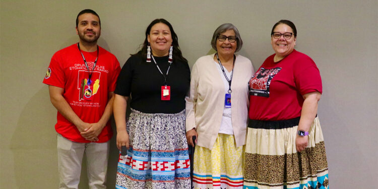 The 2025 Mvskoke Opunvkv Opunahoyvlke Etohkvlketv Rakko: The Mvskoke Language Speaker Symposium gathered speakers in Tulsa for annual event
