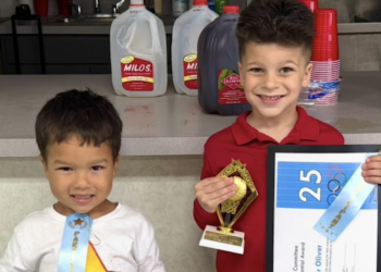 MCN Wetumka Head Start celebrates student athletes with trophies and pizza night