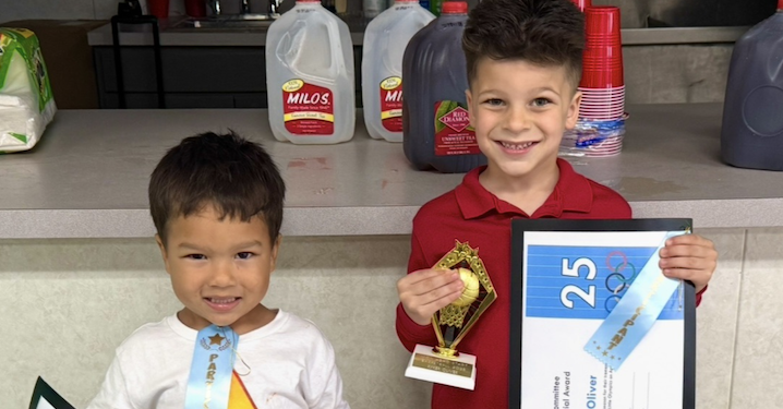 MCN Wetumka Head Start celebrates student athletes with trophies and pizza night