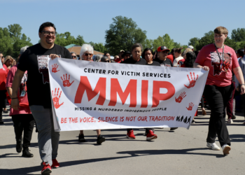 The Center for Victim Services held their annual Honor Walk: Estofis Vnokeckv. Svnvcomv Ehosetcv.