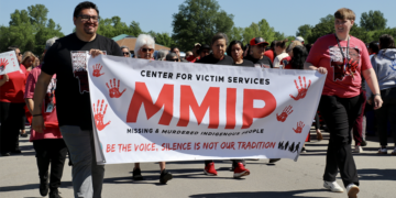 The Center for Victim Services held their annual Honor Walk: Estofis Vnokeckv. Svnvcomv Ehosetcv.