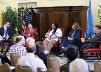 MCN Oral Historian presented Covid-19 oral history project at the Library of Congress