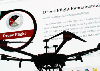 Registrants fly high at drone workshop