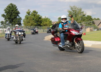 Mvskoke Corakkoohlikv finish Trail of Tears Memorial Motorcycle Ride strong