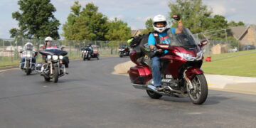 Mvskoke Corakkoohlikv finish Trail of Tears Memorial Motorcycle Ride strong