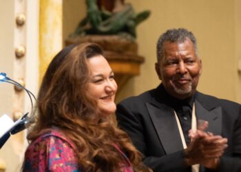 Dr. Kirsten Kunkle performs musical piece in Cleveland, OH