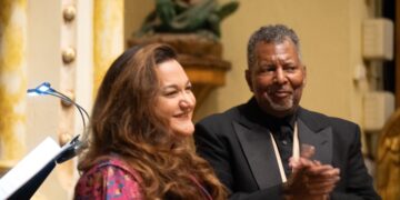 Dr. Kirsten Kunkle performs musical piece in Cleveland, OH