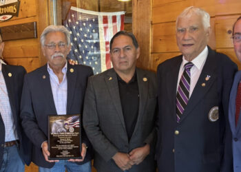 Mvskoke veteran receives Distinguished Service Award