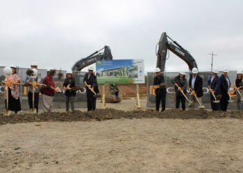 Nation breaks ground on Tribal Courthouse