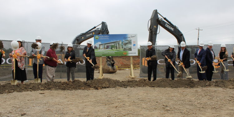 Nation breaks ground on Tribal Courthouse