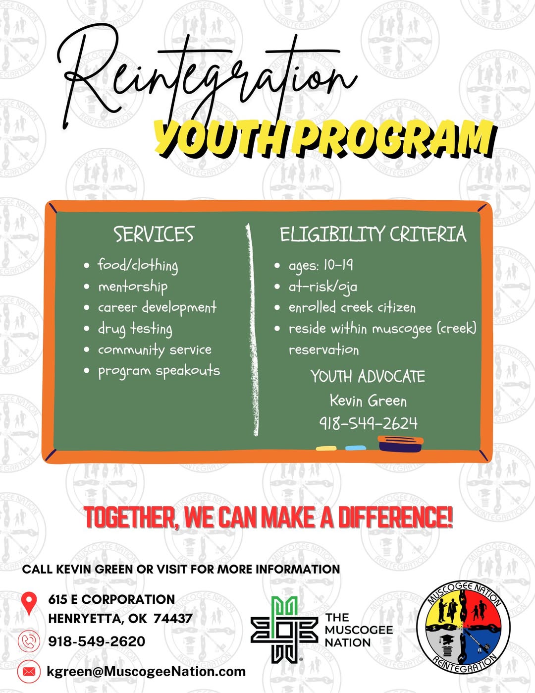Rip Programs MCN RiP Youth Program helps break the cycle - MVSKOKE Media