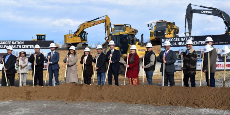 MCN Department of Health breaks ground on Sapulpa facility