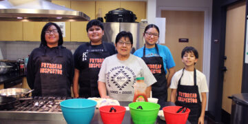Wilson students serve up smiles (and Indian Tacos)