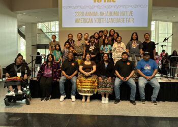 Mvskoke and Euchee language students place at language fair