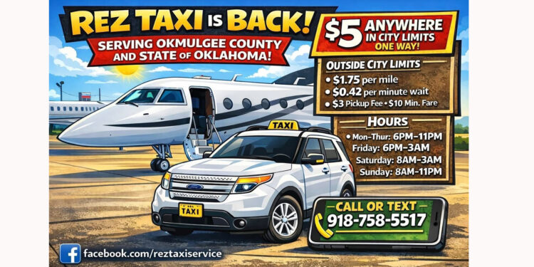 More than a ride, Rez Taxi is here!