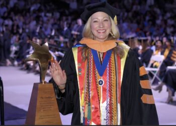 Mvskoke Citizen April Rinner celebrates doctoral degree milestone after two decades in nursing