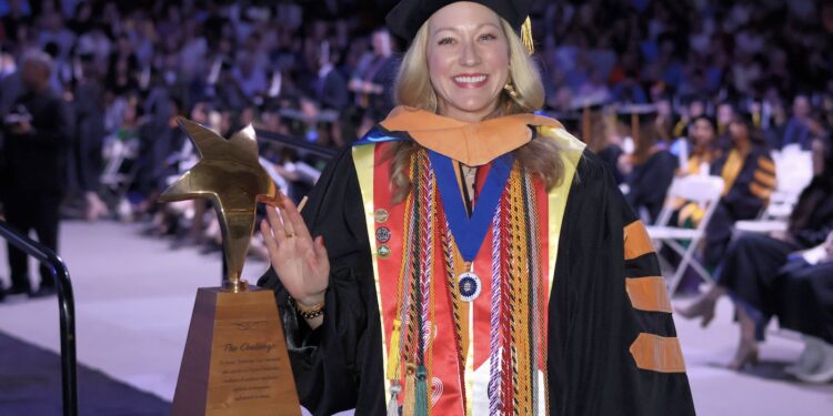 Mvskoke Citizen April Rinner celebrates doctoral degree milestone after two decades in nursing