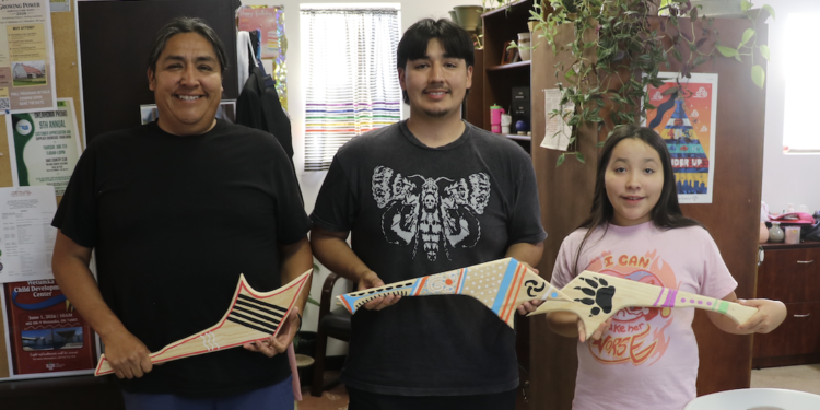 Mvskoke Nation Youth Services Honors Fathers with Hands-On Cultural Experience