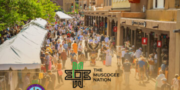 Hickory Ground advocates for justice at the Santa Fe Indian Market