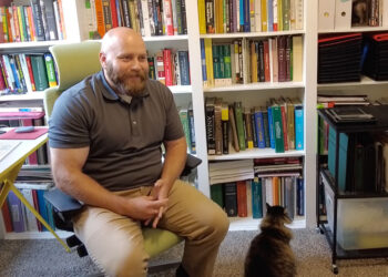 Daniel Marshall finds his path in science, one tick at a time