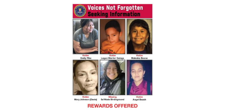 FBI increases minimum reward to $25K for cases in Indian Country